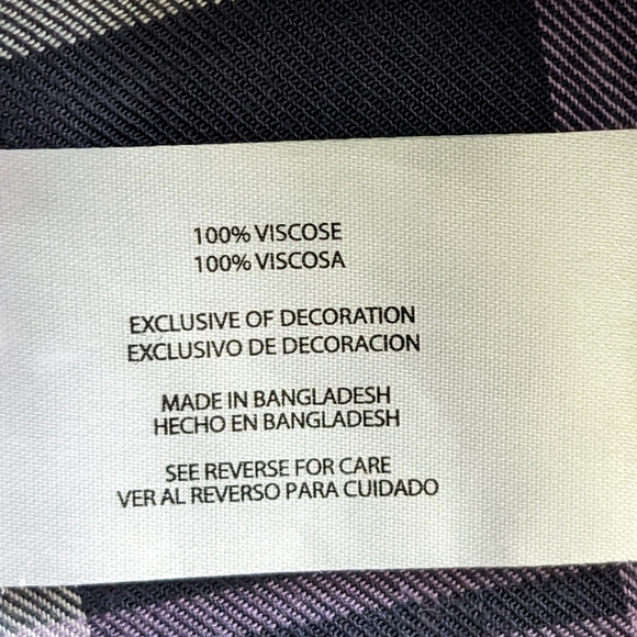 Eddie Bauer | Woman's Plaid Button Up Shirt Size M - Picture 9 of 9